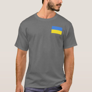 Steun Oekraïne T-shirt Vrijheid Oekraïense vlag