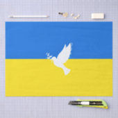 Steun Oekraïne Tissue Paper Vredesduif vlag Tissuepapier (Craft)