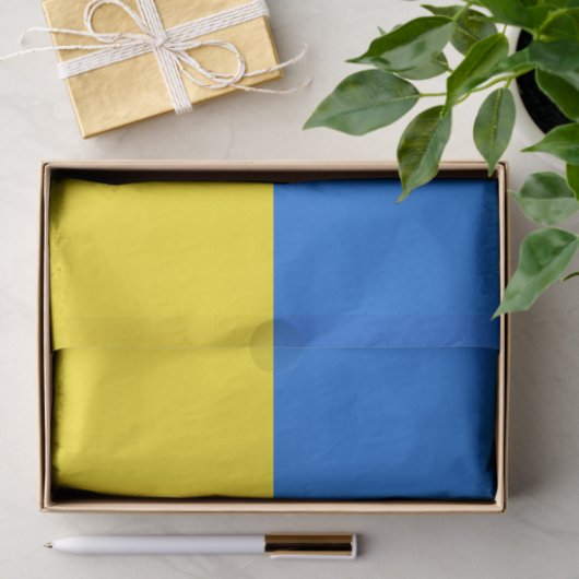 Steun Oekraïne Tissue Paper Vredesduif vlag Tissuepapier (Geschenk)