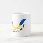 Steun Oekraïne voor vrede Koffiemok (Center)