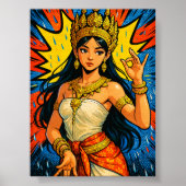 STEUN ONS APSARA POSTER (Voorkant)