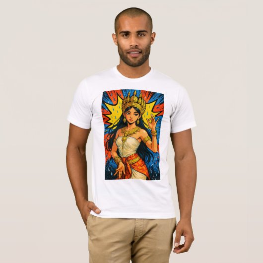 Steun Ons Apsara Tshirt (Voorkant volledig)