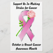 Steun ons bij het maken van stakingen ... flyer (Voorkant)