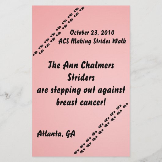 Steun ons bij het maken van stakingen ... flyer (Achterkant)