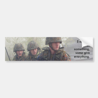 Steun onze Bumpersticker van de Troop