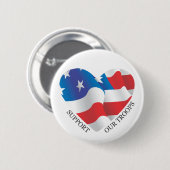 Steun onze Button van de Troop (Voorkant /achterkant)