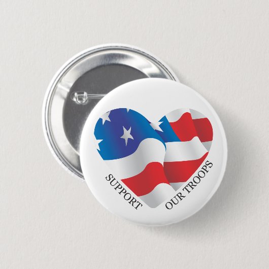Steun onze Button van de Troop (Voorkant /achterkant)