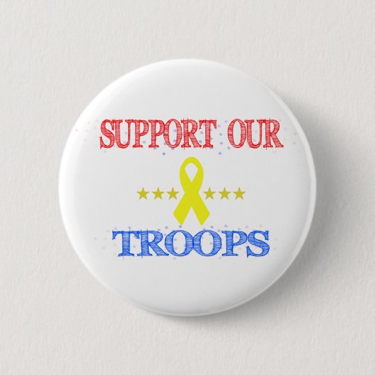 Steun onze Buttonnen van de Troop Ronde Button 5,7 Cm (Voorkant)