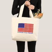 Steun onze Canvas tas van de Vlag van de Tropen (Voorkant (product))