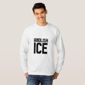 Steun onze immigrant Afschaffen IJsprotest T-shirt (Voorkant volledig)