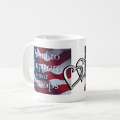Steun onze Mok van de Koffie van de Tropen (Voorkant links)