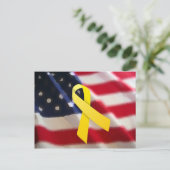 Steun onze troepen briefkaart (Staand voorkant)