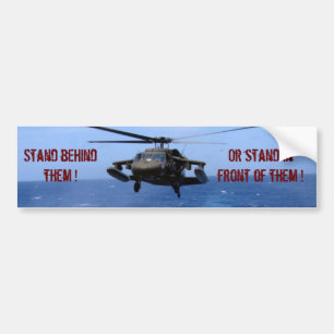 Steun onze troepen bumpersticker