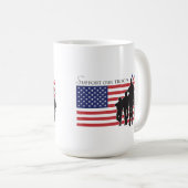 Steun onze troepen koffiemok (Voorkant rechts)