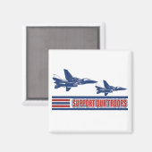 Steun onze Troepen magneet (Voorkant / Achterkant)