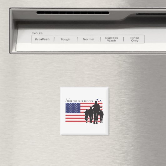 Steun onze troepen magneet (Insitu (Vaatwasser))