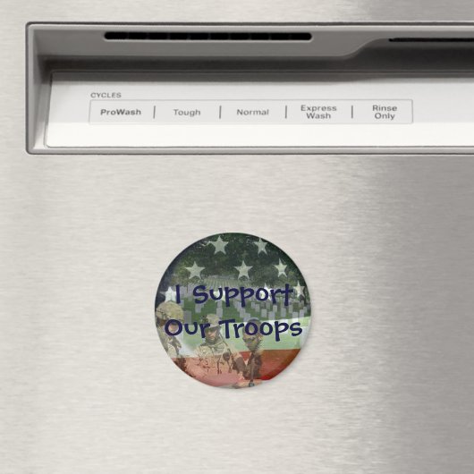 Steun onze troepen magneet (Insitu (Vaatwasser))