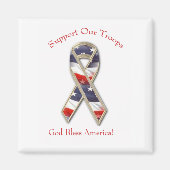 Steun onze troepen Magneten (Voorkant)