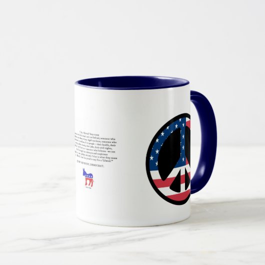 Steun onze troepen mok (Voorkant rechts)