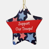 Steun onze troepen Ornament (Links)