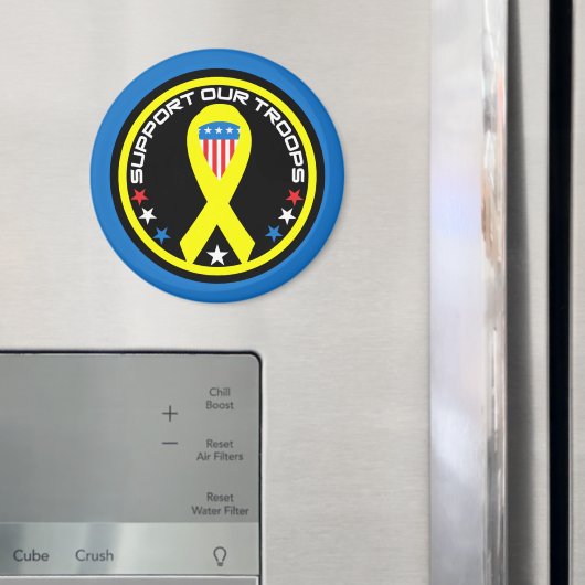 Steun Onze Troepen Patriottisch Magneet (Insitu (Koelkast))