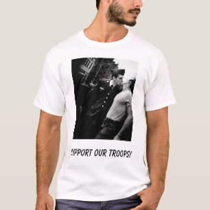 Steun onze troepen! t-shirt