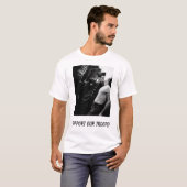 Steun onze troepen! t-shirt (Voorkant volledig)