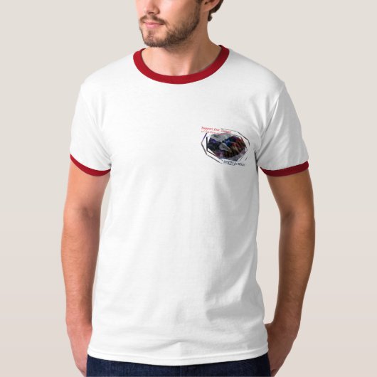 Steun onze troepen t-shirt (Voorkant)
