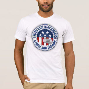Steun onze troepen t-shirt