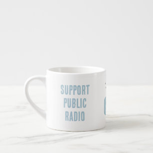 Steun openbare Radio Espresso Mok