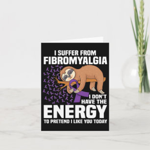 Steun Paarse Lint Warrior Fibromyalgia Awarene Kaart