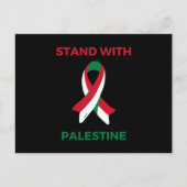 Steun Palestina Feestdagenkaart (Voorkant)