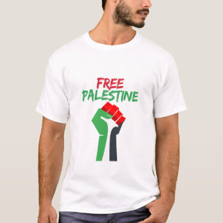 Steun Palestina met dit Vrije Palestina T-shirt