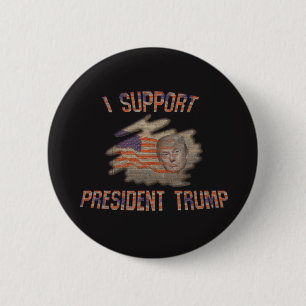 Steun President Trump Buttonnen Badges Ronde Button 5,7 Cm