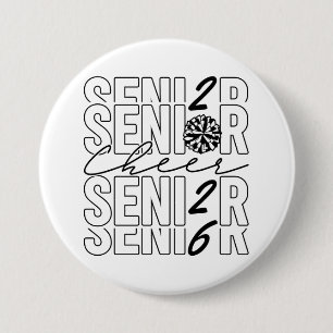 Steun Senior 2026 Ronde Badge Button 7,6 Cm