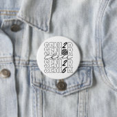 Steun Senior 2026 Ronde Badge Button 7,6 Cm (In situ)