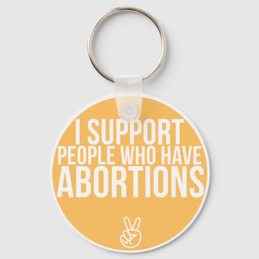 Steun! Sleutelhanger (Voorkant)