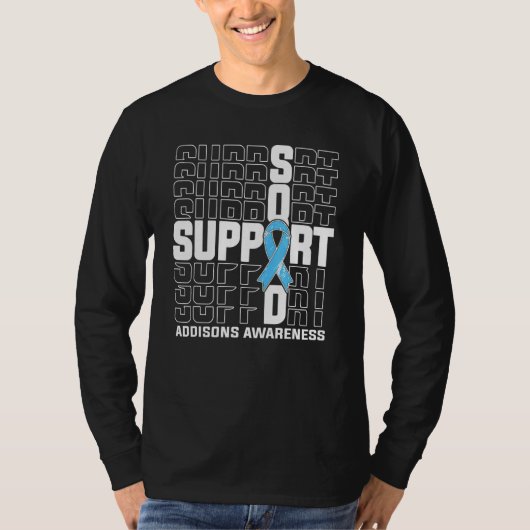 Steun Squad Addisons Bewustzijn T-shirt (Voorkant)
