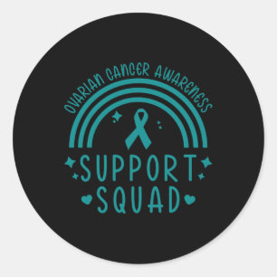 Steun Squad Borstkanker - In oktober Draag we Ronde Sticker