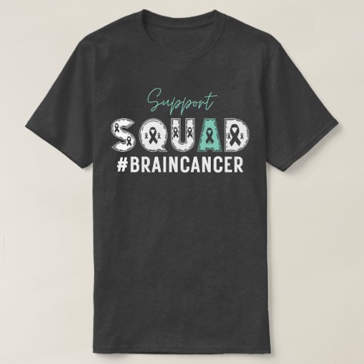 Steun Squad Brain 12 T-shirt (Design voorkant)