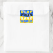 Steun Sticker Oekraïne Stop Poetin Save World (Tas)