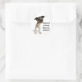 Steun stickers van de Dierredding (Tas)