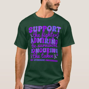 Steun Strijders die de genomen drug overdosis herd T-shirt