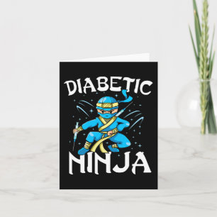 Steun T1D Diabetische Ninja Type 1 Diabetes Awaren Kaart