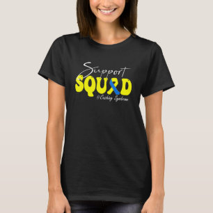 Steun Team Cushing Syndroom Bewustzijn Geel & T-shirt