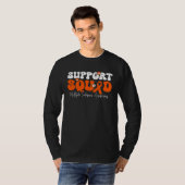 Steun Team Multiple Sclerose bewustzijn T-shirt (Voorkant volledig)