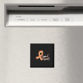 Steun Team Oranje Lint Leukemie Bloedkanker Magneet (Insitu (Vaatwasser))