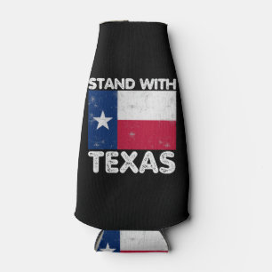 Steun Texas I-tribune met Texaanse vlag Flesjeskoeler