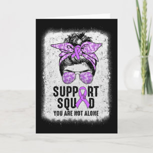 Steun Troepige Knot Warrior Paars Epilepsie Ah Kaart