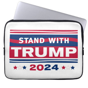 Steun Trump~2024~MAGA Laptop Sleeve